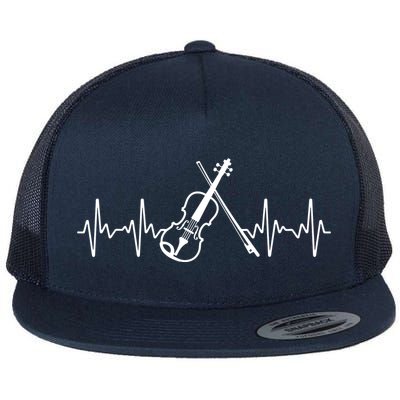 Cute Viola For Men Women Violist Musician Violin Cello Lover Flat Bill Trucker Hat