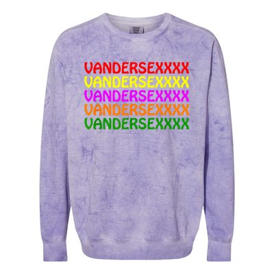 Club Vandersexxx Fun Colorblast Crewneck Sweatshirt