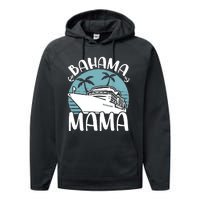 Cruising Vacation Family Trip Bahama Mama Performance Fleece Hoodie