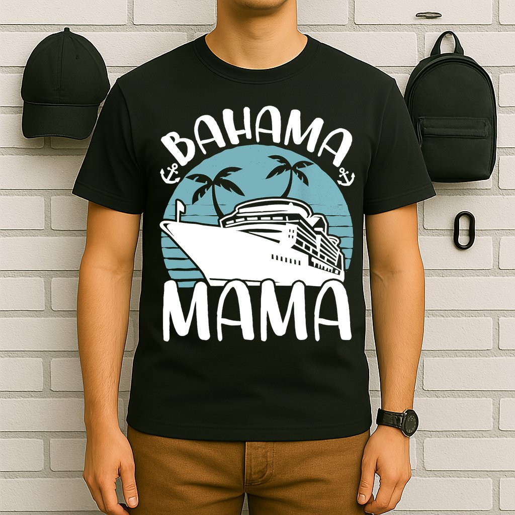 Cruising Vacation Family Trip Bahama Mama T-Shirt