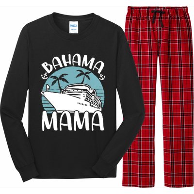 Cruising Vacation Family Trip Bahama Mama Long Sleeve Pajama Set