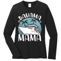 Cruising Vacation Family Trip Bahama Mama Ladies Long Sleeve Shirt