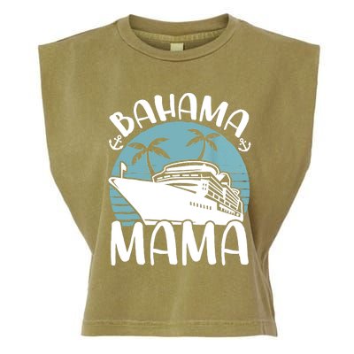 Cruising Vacation Family Trip Bahama Mama Garment-Dyed Women's Muscle Tee