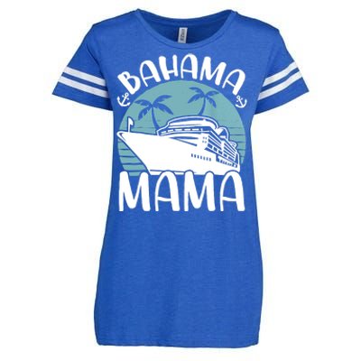 Cruising Vacation Family Trip Bahama Mama Enza Ladies Jersey Football T-Shirt