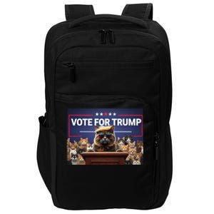 Cats Vote For Trump 2024 Election Impact Tech Backpack