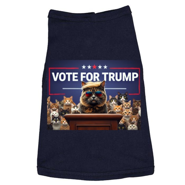 Cats Vote For Trump 2024 Election Doggie Tank