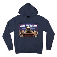 Cats Vote For Trump 2024 Election Hoodie