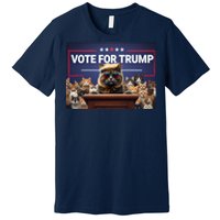 Cats Vote For Trump 2024 Election Premium T-Shirt