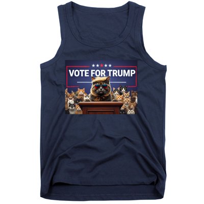 Cats Vote For Trump 2024 Election Tank Top