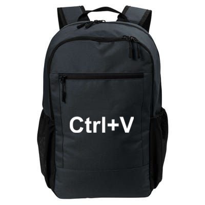 Ctrl V Family Matching Partner Ctrl C Ctrl V Copy And Paste Gift Daily Commute Backpack