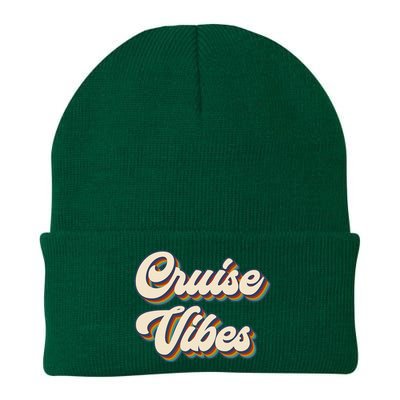 Cruise Vibes funny Family Cruise Vacation Party Knit Cap Winter Beanie