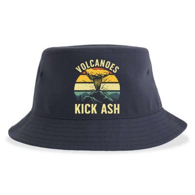 Cool Volcano For Men Women Volcanic Ash Volcano Lover Sustainable Bucket Hat