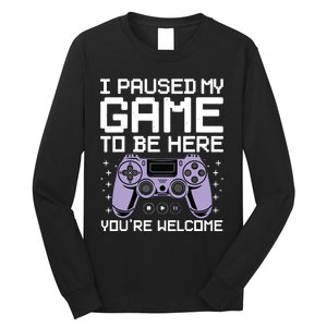 Cool Video Game Art For Men Women Video Gamer Gaming Lover Long Sleeve Shirt