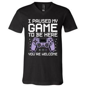 Cool Video Game Art For Men Women Video Gamer Gaming Lover V-Neck T-Shirt