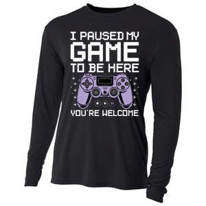 Cool Video Game Art For Men Women Video Gamer Gaming Lover Cooling Performance Long Sleeve Crew