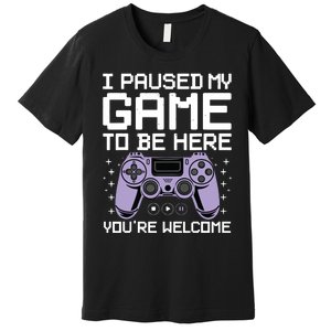 Cool Video Game Art For Men Women Video Gamer Gaming Lover Premium T-Shirt