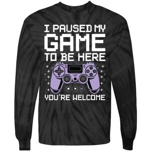 Cool Video Game Art For Men Women Video Gamer Gaming Lover Tie-Dye Long Sleeve Shirt