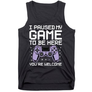 Cool Video Game Art For Men Women Video Gamer Gaming Lover Tank Top