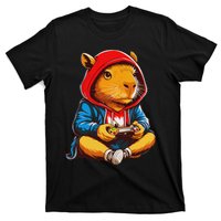 Capybara Video Games Funny Gaming Capy Teen T-Shirt