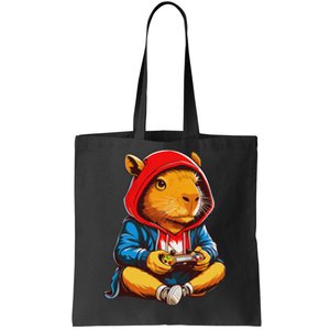 Capybara Video Games Funny Gaming Capy Teen Tote Bag