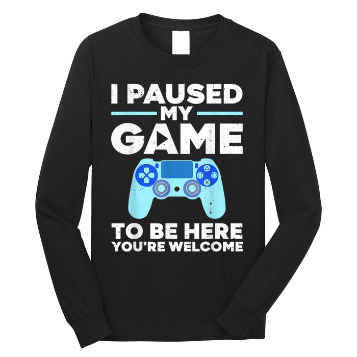 Cool Video Game Art For Men Women Video Gamer Gaming Lover Long Sleeve Shirt