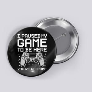 Cool Video Game Art Video Gamer Gaming Lover Button