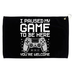 Cool Video Game Art Video Gamer Gaming Lover Grommeted Golf Towel