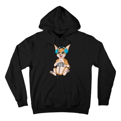 Chihuahua Video Gamer Hoodie