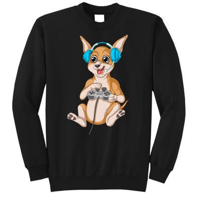 Chihuahua Video Gamer Sweatshirt