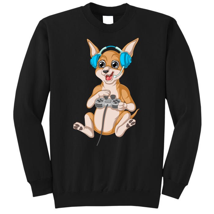 Chihuahua Video Gamer Sweatshirt