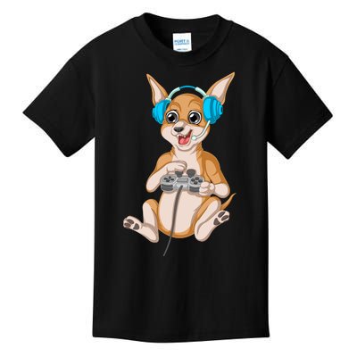 Chihuahua Video Gamer Kids T-Shirt