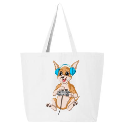 Chihuahua Video Gamer 25L Jumbo Tote