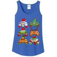 Christmas Video Game Controller Santa Hat Christmas Gamer Ladies Essential Tank