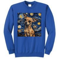 Chihuahua Van Gogh Starry Night Sweatshirt