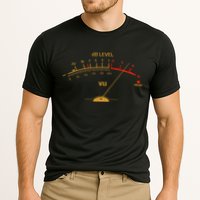 Cool Vintage Gold DB Level VU Meter Music Bass Lover Performance Shirt