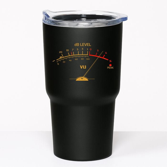 Cool Vintage Gold DB Level VU Meter Music Bass Lover Tumbler