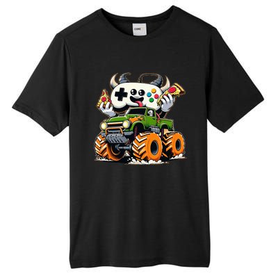 Cool  Video Game Pizza Lifted Truck Tall Fusion ChromaSoft Performance T-Shirt