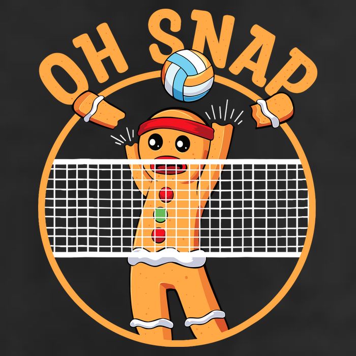Christmas Volleyball Gingerbread Man Blocker Oh Snap Adult Drive Performance Visor