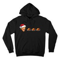 Christmas Video Game Trump Face Eating Turkey Gamer Tall Hoodie