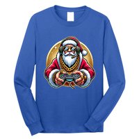 Christmas Video Game Santa Gamer Xmas Gift Long Sleeve Shirt