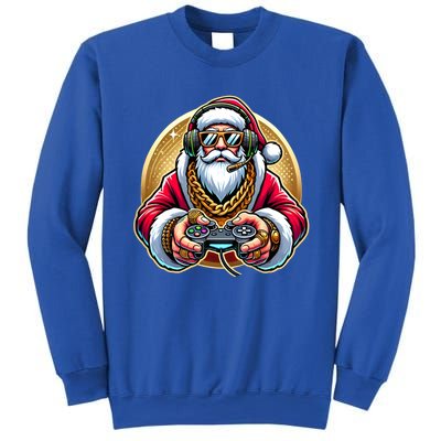 Christmas Video Game Santa Gamer Xmas Gift Sweatshirt