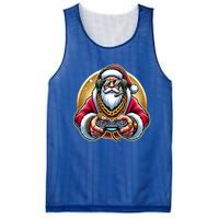 Christmas Video Game Santa Gamer Xmas Gift Mesh Reversible Basketball Jersey Tank