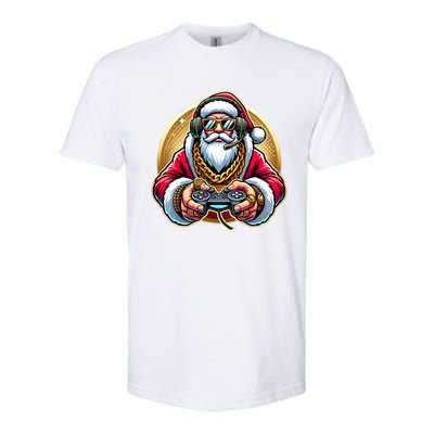 Christmas Video Game Santa Gamer Xmas Gift Softstyle CVC T-Shirt