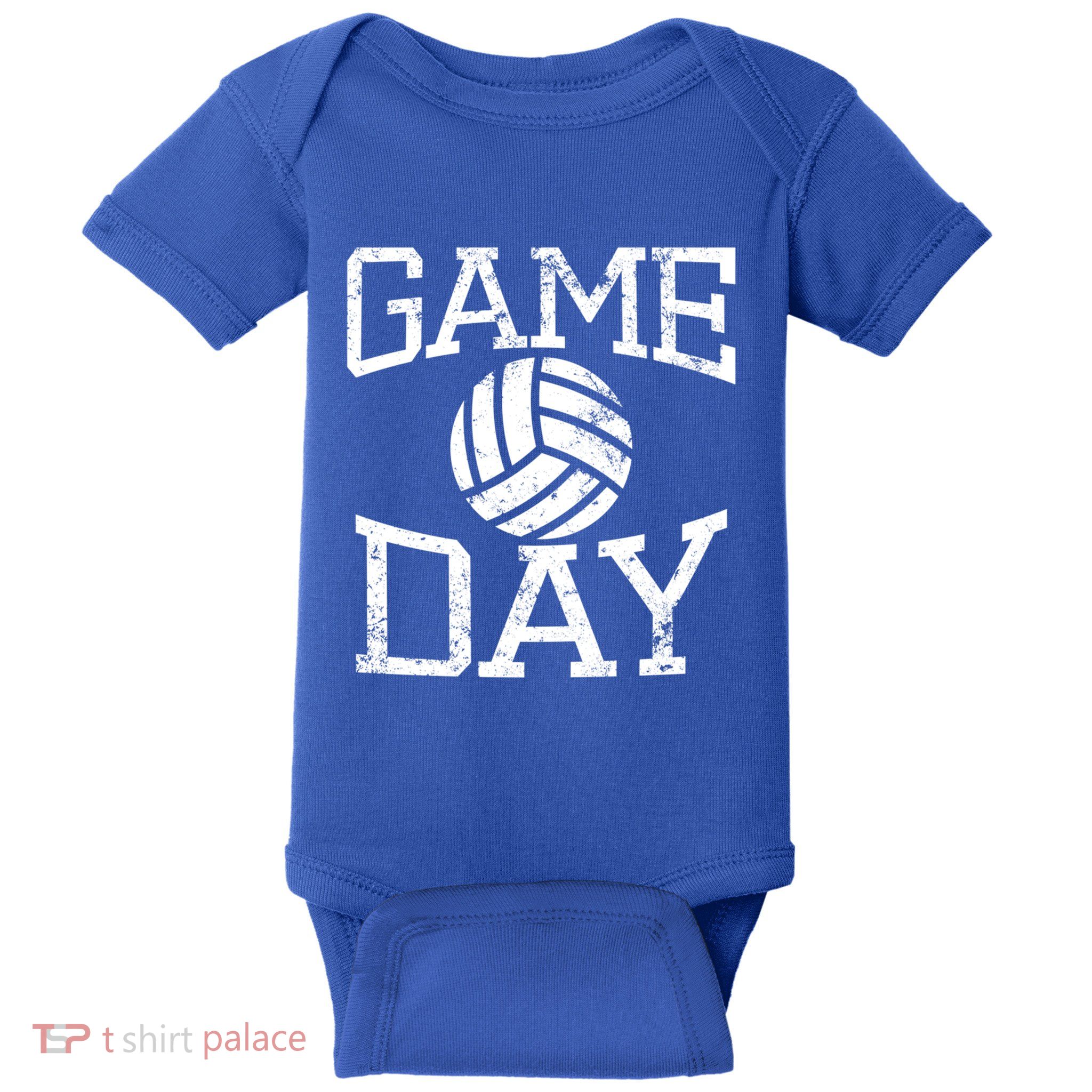 Cool Volleyball Game Day Gift Baby Bodysuit