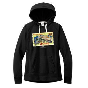 Christmas Vacation Griswold Family Postcard Gift Women's Fleece Hoodie