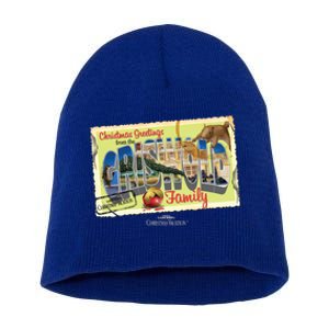 Christmas Vacation Griswold Family Postcard Gift Short Acrylic Beanie