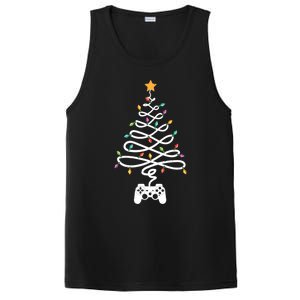 Christmas Video Game Xmas Tree Gaming Lover Video Gamer Cool Gift PosiCharge Competitor Tank