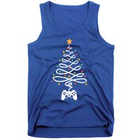 Christmas Video Game Xmas Tree Gaming Lover Video Gamer Cool Gift Tank Top