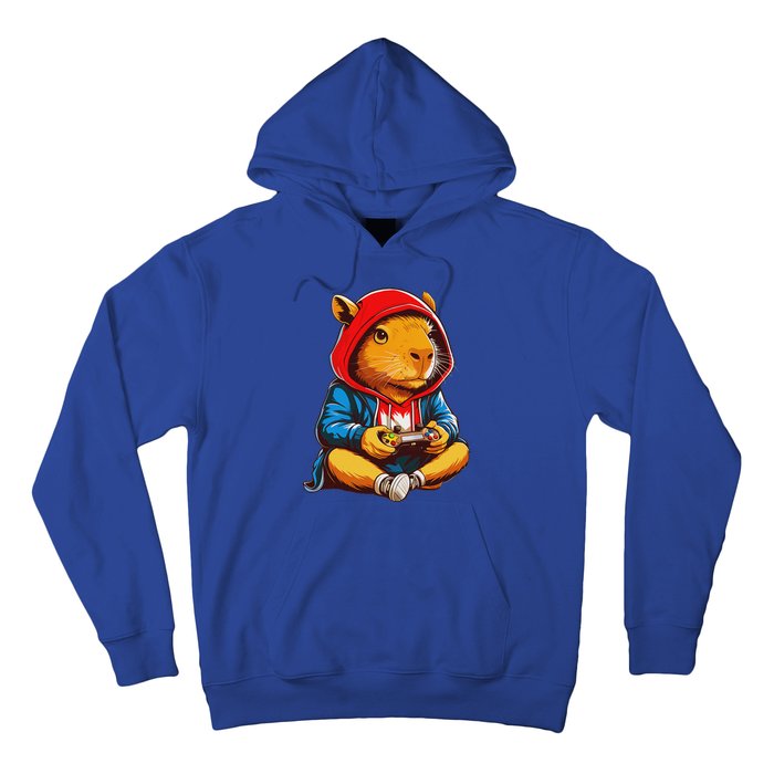 Capybara Video Games Gaming Capy Hoodie