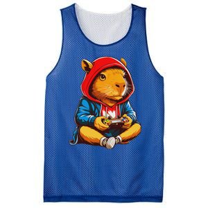 Capybara Video Games Gaming Capy Mesh Reversible Basketball Jersey Tank